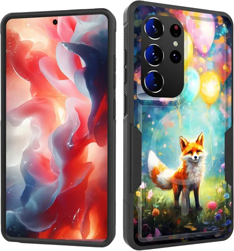 Miniatura 191 de Funda magnética para Galaxy A16 5G, [compatible con MagSafe] [protección contra caídas de grado militar] Funda resistente a prueba de golpes
