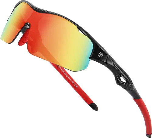 Miniatura 18 de DUCO DK261 - Gafas de sol deportivas de béisbol para jóvenes, con marco TR90 irrompibles, ligeras, para niños y niñas