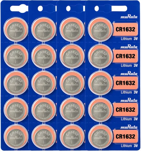 Miniatura 4 de Murata Batería CR1632 DL1632 ECR1632 3V Litio Moneda Celda (5 Baterías)