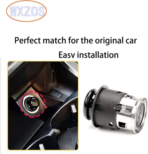 Miniatura 2 de WXZOS - Enchufe de repuesto para encendedor de cigarrillos de automóvil, 12 V, para Mercedes Benz C E S CL R SLK ML GL GL S SL E CLS C GLK