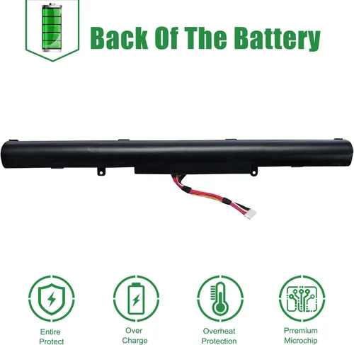 Miniatura 6 de A41N1501 - Batería de repuesto para portátil Asus Rog G752VW GL752 GL752JW GL752V GL752VLM GL752VW GL752VW-DH74 GL752VWM N552 N552V N552VW N552VX