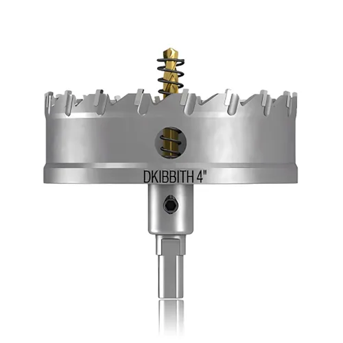 Miniatura 36 de TCT Juego de sierra perforadora, 2 paquetes de cortadores de agujeros con punta de carburo de tungsteno de 1-3/4" (45mm) resistentes para acero