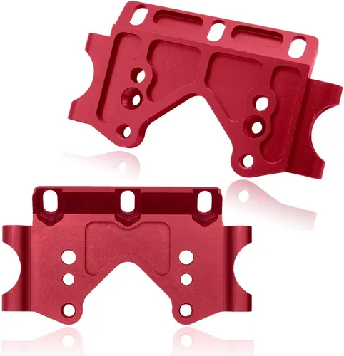 Miniatura 5 de OGRC - Mamparo frontal de aluminio con tornillos de montaje, piezas de actualización para Traxxas Slash 2WD Rustler Stampede Bandit