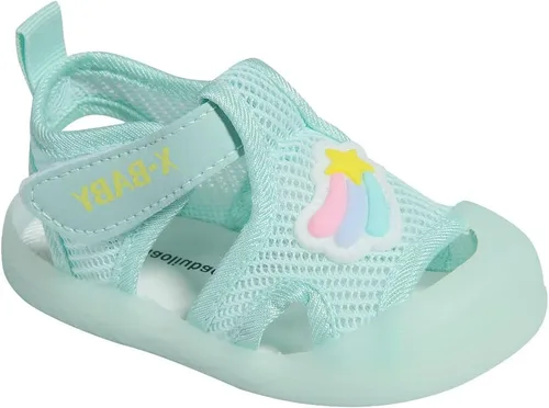 Miniatura 2 de Sandalias de verano para bebé, malla transpirable, suela de goma, antideslizantes, zapatos para exteriores para niños y niñas de 9 a 30 meses