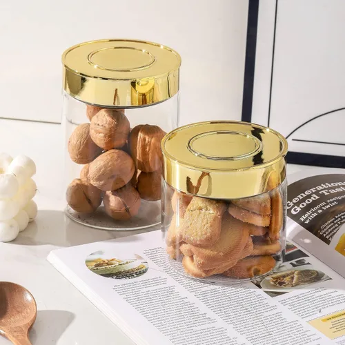 Miniatura 3 de Envases herméticos de vidrio para almacenamiento de alimentos, botes de vidrio para la cocina con tapas - Botes de café, pasta, azúcar, té