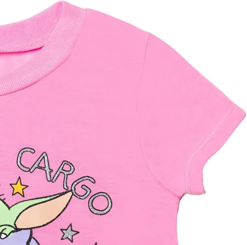 Miniatura 7 de STAR WARS The Child - Conjunto de 3 piezas con camiseta gráfica y coletero para niñas pequeñas