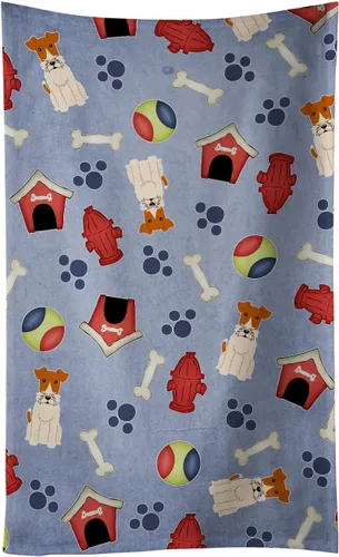 Miniatura 45 de Caroline's Treasures BB2654KTWL Dog House Collection Airedale - Toalla de cocina para invitados, toalla de baño decorativa para cara, té, paño