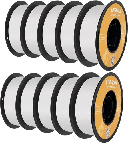 Miniatura 36 de Kingroon - Filamento de impresora 3D PETG de alta velocidad de 0.069 pulgadas, filamento rápido para impresora 3D para filamento de impresión hiper