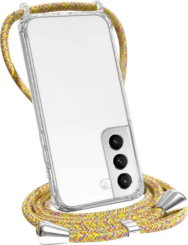 Miniatura 10 de Funda transparente compatible con Samsung Galaxy S22 Ultra con correa ajustable para el cuello, funda cruzada para Galaxy S22 Ultra, TPU