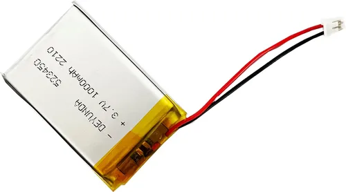 Miniatura 4 de 523450 Lipo Batería Recargable Con Conector JST para Electrodomésticos 1000mAh 3.7V