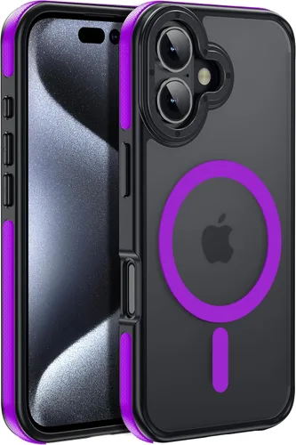Miniatura 143 de Funda para iPhone 17 Pro Max con protector de lente de cámara [protección de grado militar de 10 pies] compatible con MagSafe a prueba de golpes