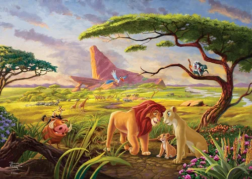 Miniatura 11 de MIGHTYPRINT Disney – La Bella Durmiente – Princesa Aurora y el Príncipe Felipe – Arte de pared duradero de 24 x 17 pulgadas – No hecho de papel