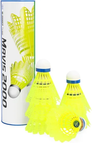 Miniatura 4 de Yonex Mavis 2000 lanzadera para torneos de nailon (tubo de 1/2 dna.)