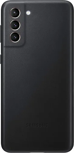 Miniatura 7 de Samsung Funda para Galaxy S21, contraportada de cuero - Negro (versión de EE. UU.)