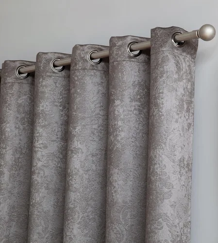 Miniatura 2 de LinenZone - Cortinas Evelyn Gris claro