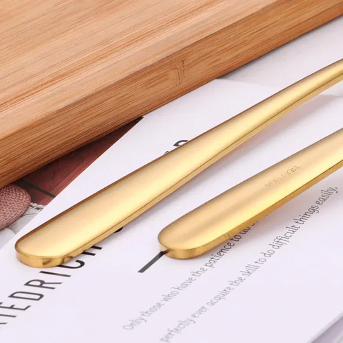 Miniatura 6 de Cucharón dorado de 9.5 pulgadas SUS304 de acero inoxidable para sopa de 2 onzas, cucharón de cocina para salsa de salsa para servir (juego de 2)