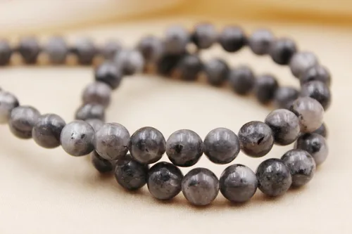 Miniatura 17 de Pulseras de cuentas personalizadas, Pulsera de piedras preciosas de 0.236 in, Pulsera grabada con láser, Pulsera de piedra natural, Pulseras unisex