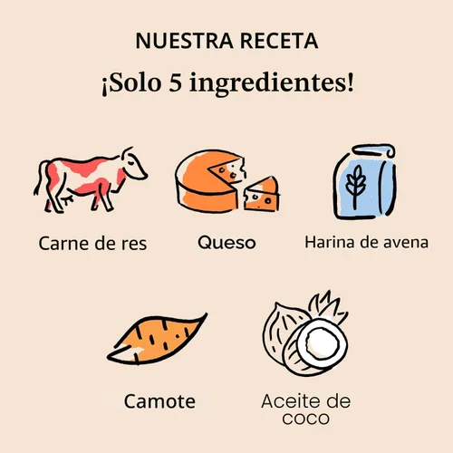 Miniatura 3 de Bocce's Bakery - Premios para perros sin trigo de edición limitada, galletas de hamburguesas y papas fritas, 5 onzas