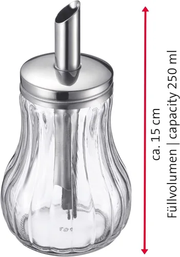 Miniatura 6 de Westmark Dispensador de Azúcar Berlín, 250 mL/8.5 oz de capacidad, Vidrio