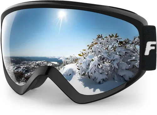 Miniatura 14 de findway - Gafas de esquí y snowboard para niños, niñas, jóvenes, diseño para usar sobre lentes