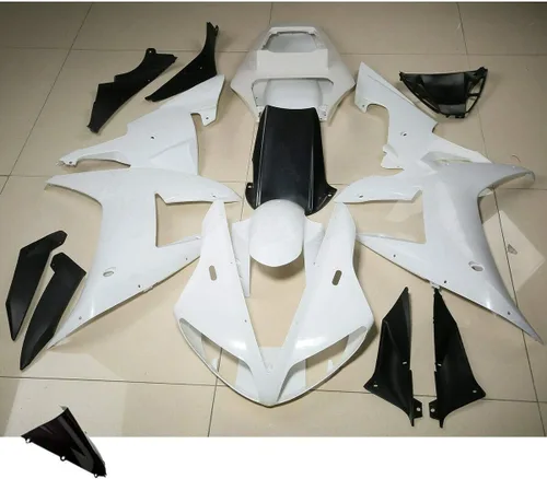 TCMT Conjunto de carenado de plástico sin pintar para carrocería Compatible con Yamaha YZF R1 YZF-R1 2000 2001