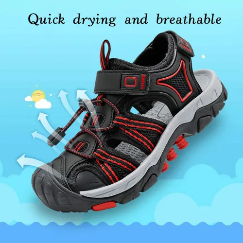 Miniatura 2 de VITUOFLY Sandalias para niños al aire libre senderismo deportes sandalias niñas piscina playa zapatos de verano zapatos de agua zapatillas
