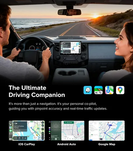 Miniatura 5 de Radio de coche de 11.5 pulgadas para Ford F150 Stereo 2004~2008, F250/F350/450 2008~2016 con CarPlay inalámbrico y Android Auto/FM/AM/5G