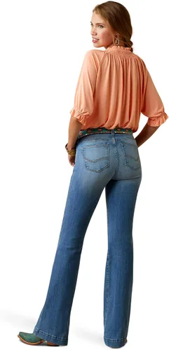 Miniatura 2 de ARIAT Pantalón delgado Noelle de pierna ancha para mujer