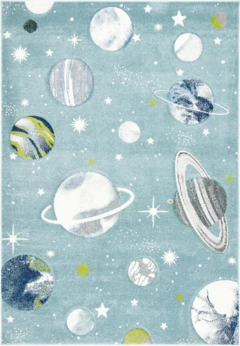 Miniatura 17 de SAFAVIEH Carousel Kids Collection - Alfombra decorativa de 2 x 3 pies, color gris y lavanda, no desprende pelusa y de fácil cuidado, ideal