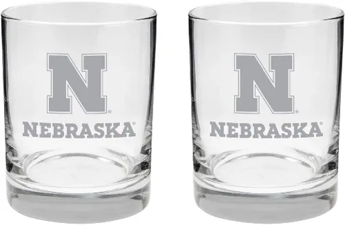 Miniatura 12 de Texas A&M Aggies - Juego de 2 vasos (2 caras), acabado satinado, roca (o whisky)