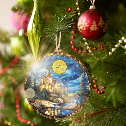 Miniatura 8 de GEEMBI Regalos de fantasía de Navidad para mujeres y hombres – Adornos de Navidad de atrapasoles 2025 – Decoración de fantasía de noche mágica