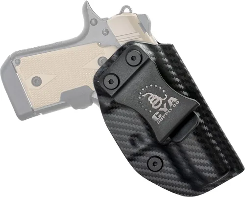 CYA Supply Co. Base IWB Funda de transporte oculta propiedad de veteranos fabricada en Estados Unidos - Compatible