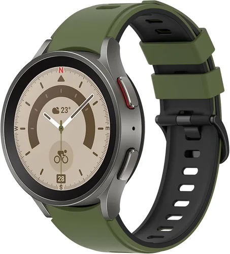 VeveXiao Correa deportiva compatible con Samsung Galaxy Watch 5 Pro de 1.772 pulgadas/Watch 4 Classic 1.654 pulgadas/1.811 pulgadas, sin huecos,