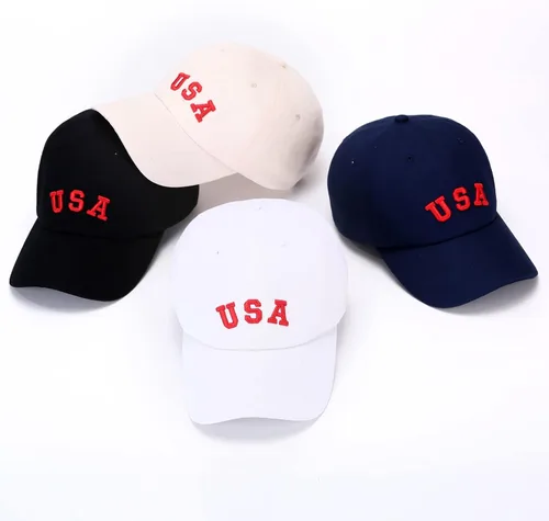 Miniatura 5 de Gorra de béisbol vintage lavada desgastada para hombres y mujeres de algodón 100% sombrero de papá ajustable estilo EE.UU