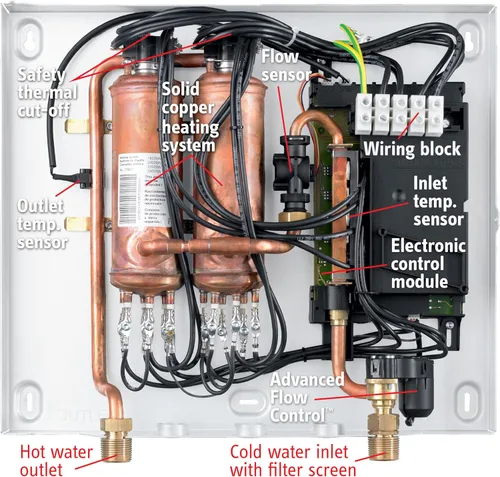 Miniatura 7 de Stiebel Eltron- Calentador de agua sin tanque, 15 Plus, 240.0 volts