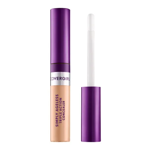 Miniatura 10 de COVERGIRL Corrector de triple acción Simply Ageless ligero, paquete de 1 Claro