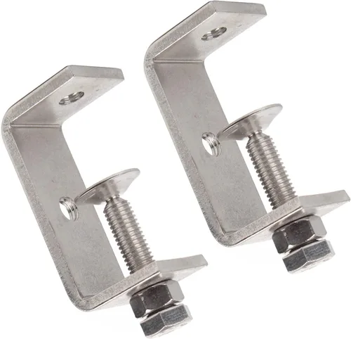 Miniatura 6 de Abrazadera C de acero inoxidable 304 de 2.559 in resistente abrazadera C para carpintería edificio de tigre, abrazadera ajustable de apertura