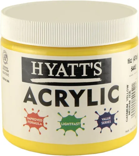 Miniatura 131 de Hyatt's Alizarine - Pintura acrílica carmesí Tubo de pintura acrílica de 2.5 fl oz de grado artístico Secado rápido y pintura no tóxica