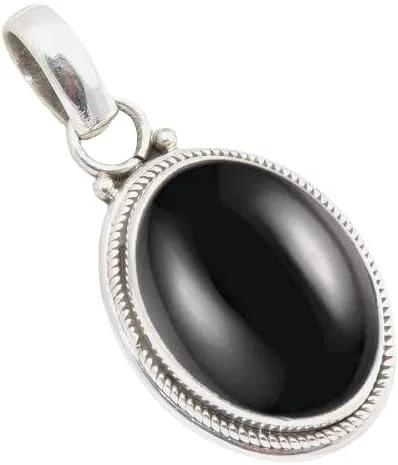 Miniatura 8 de Colgante de plata de ley 925 Joyería de plata hecha a mano para mujer, colgante de piedras preciosas naturales, regalo perfecto para ella
