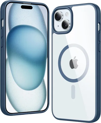 Miniatura 643 de FNTCASE Funda para iPhone 13 Pro-Max: Fundas magnéticas transparentes compatibles con Magsafe Slim anti amarillamiento protección contra caídas