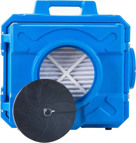 Miniatura 5 de MOUNTO HEPA500 Purificador de Aire Comercial 500cfm Depurador de Aire Hepa Máquina de Aire Negativo Roto-Moldeado (Azul)
