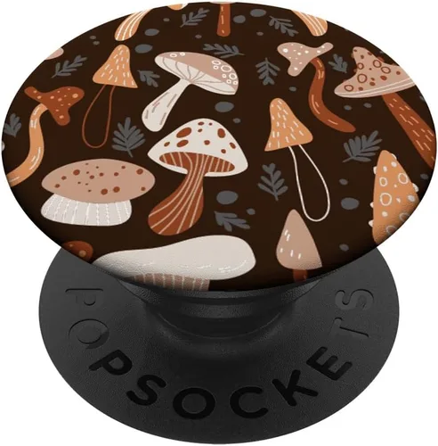 Setas Goblincore Estética Cottagecore PopSockets PopGrip: agarre intercambiable para teléfonos y tabletas