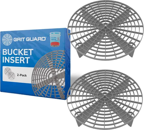 Miniatura 13 de El insertable de Grit Guard: Cabe en una cubeta de 12 pulgadas de diámetro, Negro