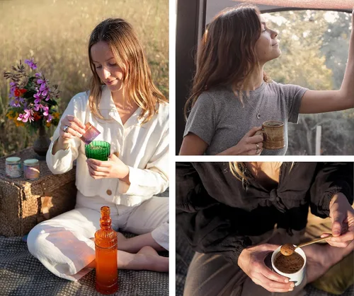 Miniatura 4 de Goldmine Supershroom - Suplemento funcional de hongos Reishi, potente suplemento de cerebro vegano adaptógeno - Polvo de apoyo inmunológico (tarro)