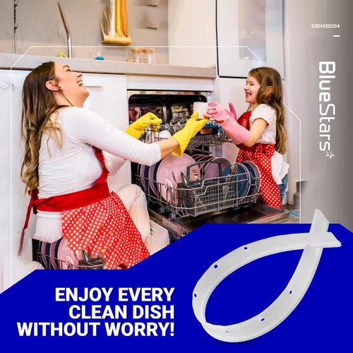 Miniatura 6 de BlueStars 5304500204 Pieza de repuesto para junta de puerta inferior para lavavajillas, compatible con lavavajillas Frigidaire Kenmore Crosley