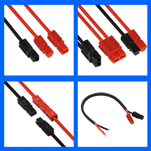 Miniatura 5 de Kit surtido de conectores de alimentación, terminales de batería de desconexión rápida y terminales modulares (AWG10-20, 15/30/45 Amp) - 60