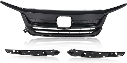 Miniatura 7 de PIT66 Rejilla superior delantera para parachoques compatible con Elantra Sedan 2011 2012 2013