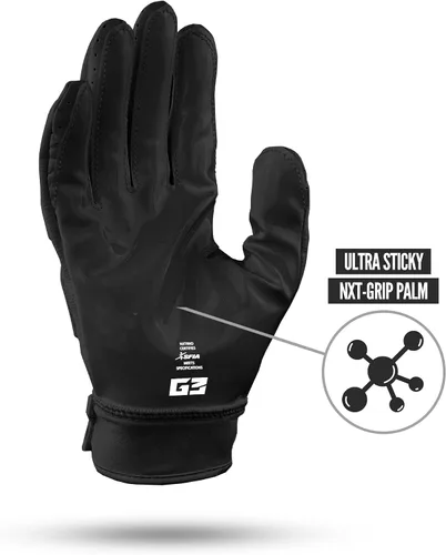 Miniatura 2 de Nxtrnd G3 Pro - Guantes de fútbol acolchados, guantes de receptor y línea pegajosos