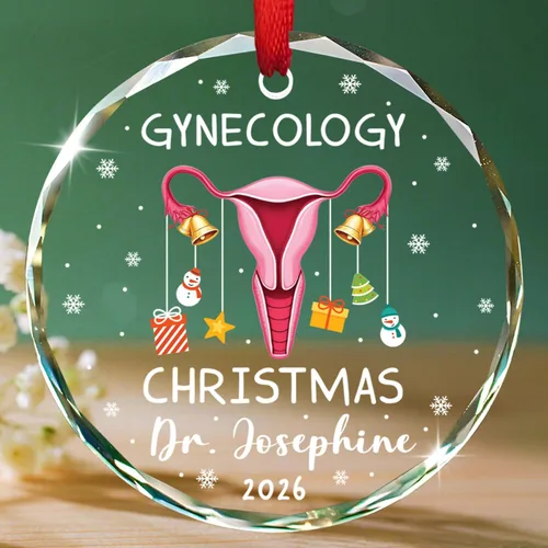 Miniatura 23 de Un médico verdaderamente asombroso es difícil de encontrar Adornos de vidrio, Adorno de Navidad personalizado de agradecimiento al médico 2025