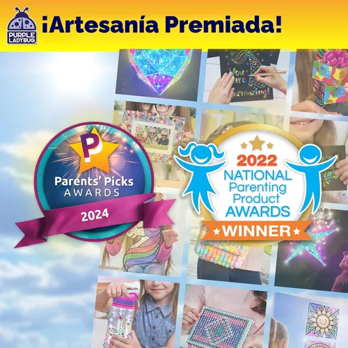 Miniatura 10 de SunGemmers - Kit de atrapasoles para ventana, manualidades de verano para niños, divertido regalo de cumpleaños para niñas de 5 años, regalos Sol